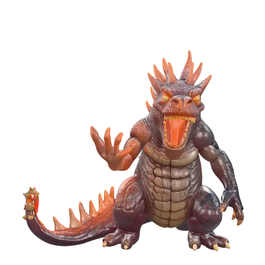 A dragon model generated by Opolyo